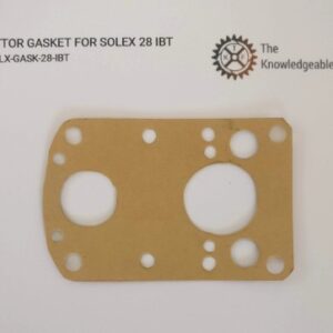 Gasket for SOLEX 28 IBT and IBS carburettors, installed on Renault Dauphine (incl. Ondine and Gordini), Renault Caravelle/Floride, Renault 4 (60s), Renault 6.