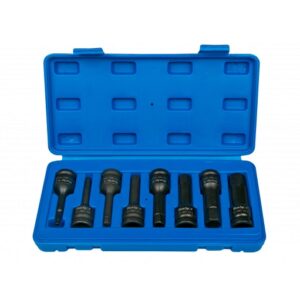BlueSpot 8 Pce 1/2" Impact Hex Sockets (H5-H19)