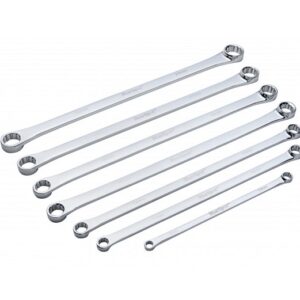 BlueSpot 7 PCE Extra Long Ring Spanner Set (8-24mm)