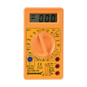 Silverline Digital Multimeter AC & DC