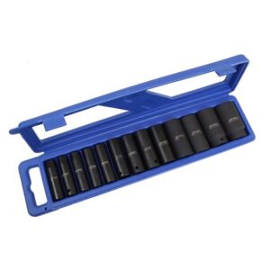 US Pro 13PC 1/2" DR 12PT SAE Deep Impact Sockets