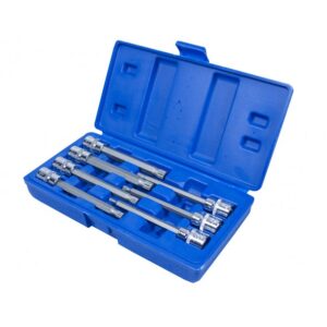 BlueSpot 7 PCE 3/8" Extra Long Spline Socket Bit Set (M4 -M10)