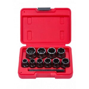 BlueSpot 10 Pce Bolt Remover Set (9-19mm)