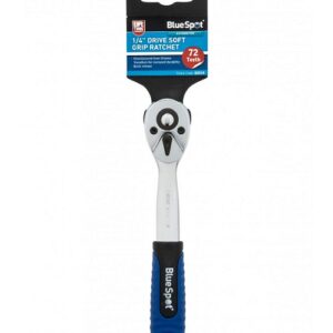 Blue Spot 1/4" Soft Grip Ratchet