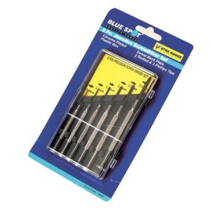Blue Spot 6PCE Jewellers Screwdriver set