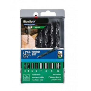 Blue Spot 8PCE Wood Drill Set