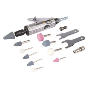 Silverline Air Die Grinder Kit 15pce
