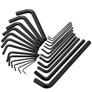 Clarke CHT100 25-Pce AF/Metric HEX key set