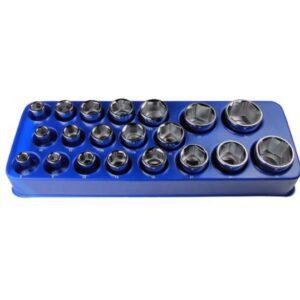 Bergen 20 Pc 1/2" Dr XI-ON Socket Set 8 - 32mm