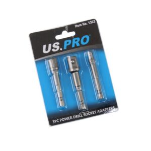 US Pro 3PC Power Drill Adapters