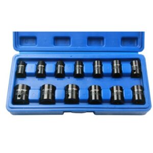 US Pro 13PC 3/8" Dr Shallow Impact Sockets - Metric