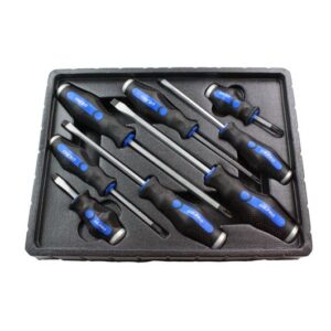 US Pro 8PC GO-THRU Screwdriver Set