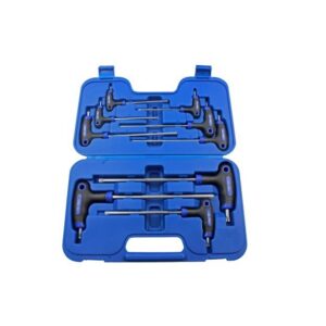 US Pro 9 Pce Long Reach T Handle Torx Star Key Set