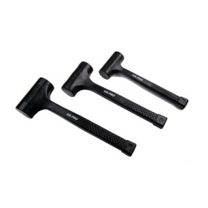 US-Pro 3 Pc Dead Blow Rubber Hammer set