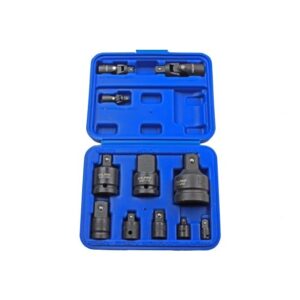 US Pro 11 Pc Impact Socket Adaptor and Universal Joint Set