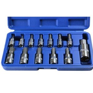 US Pro 13pc Metric HEX BIT Set