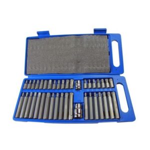 US Pro 40PC hex, spline & torx bit Set