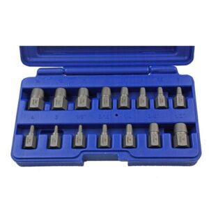 US Pro 15 Pc Heavy Duty Screw & Stud extractor set