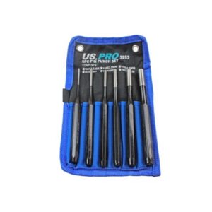 US Pro 6pc Pin & Punch Set