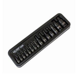 US Pro 15PC Impact Torx Bit Sockets