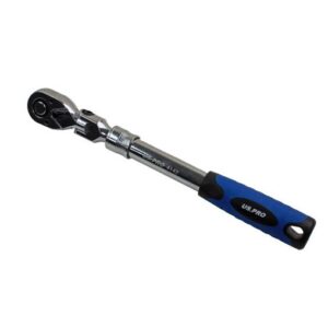 US PRO 1/2" Extra Long Extendable Swivel Head Ratchet