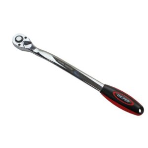US-PRO 1/2" Dr Extra Long 380mm Curved Ratchet