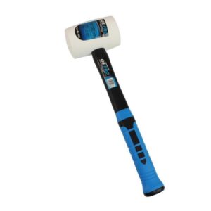 US Pro 32OZ White None Marking Rubber Mallet