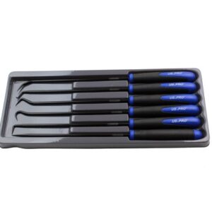 US Pro 6 Pc Long Reach Pick & Hook Set- 245mm