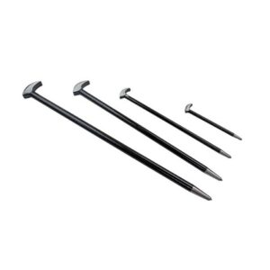 US Pro 4 Pc steel Heel & Toe Pry Bar Set