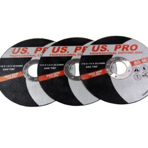 US Pro 50 PK of Professional Cutting Disks - 115 X 1.0 X 22.2mm