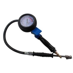 US Pro High Pressure Air Tyre Gauge for Trucks, Cars, Bikes