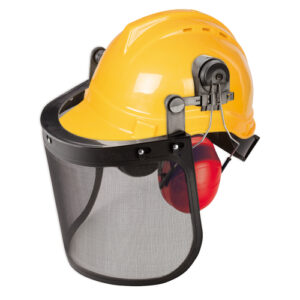 Silverline Forestry Helmet with integral ear defenders