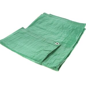 Toolzone 1.8M X 2.4M Green Tarpaulin