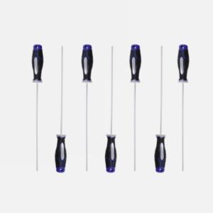 US-PRO 7PC Extra Long Tamper Proof Torx Screwdrivers