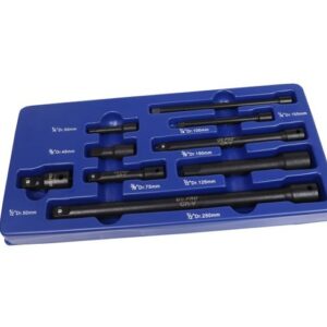 US PRO 9pc Impact Extension Bar Set - 1/4" 3/8" 1/2" Dr